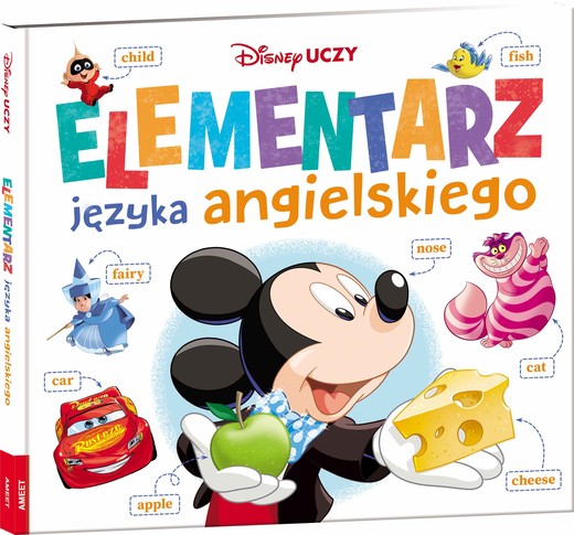 okładka Disney Uczy Elementarz języka angielskiego UEA-9301 książka