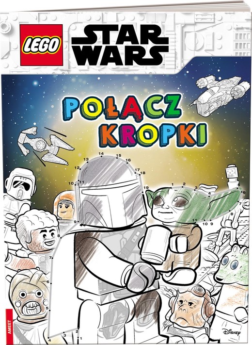 okładka Lego Star Wars Połącz kropki SPCS-6301 książka