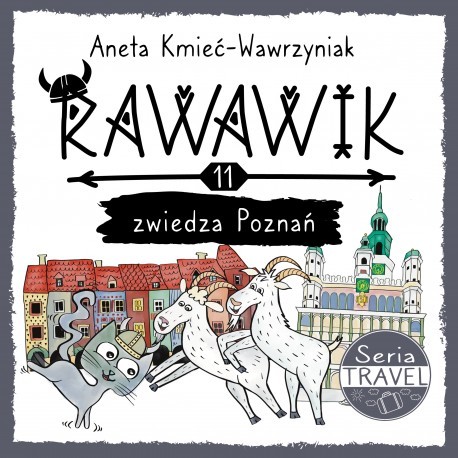 okładka Rawawik zwiedza Poznań.. Rawawik książka