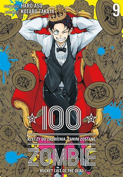 okładka 100 rzeczy do zrobienia, zanim zostanę zombie. Tom 9 książka