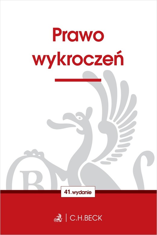 okładka Prawo wykroczeń wyd. 41 książka
