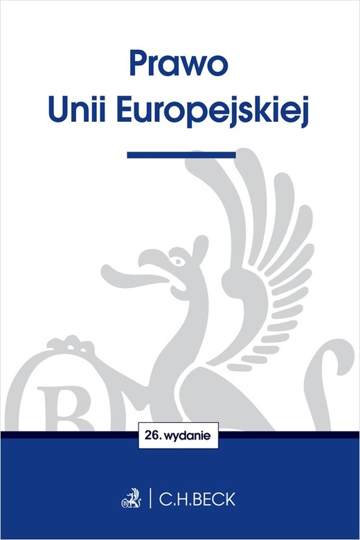 okładka Prawo Unii Europejskiej wyd. 26 książka