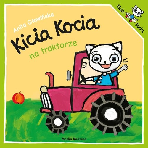 okładka Kicia Kocia na traktorze 2022 książka