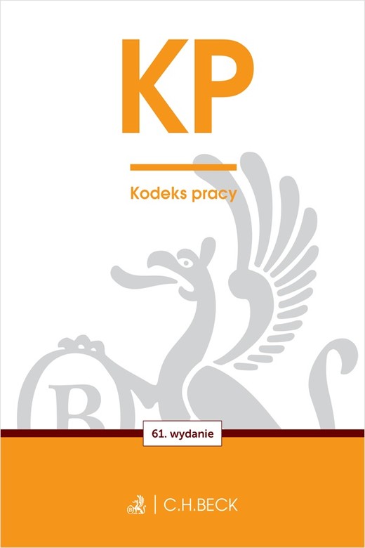 okładka KP. Kodeks pracy wyd. 61 książka