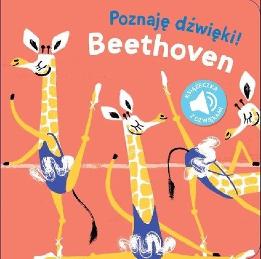 okładka Poznaję dźwięki! Beethoven. Książeczka z dźwiękami książka