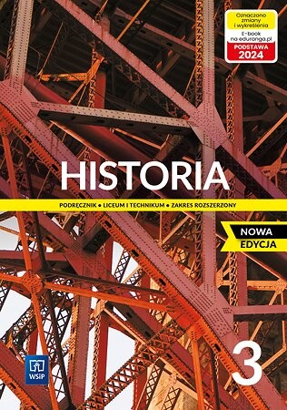okładka Nowa historia podręcznik 3 liceum i technikum zakres rozszerzony EDYCJA 2024 książka