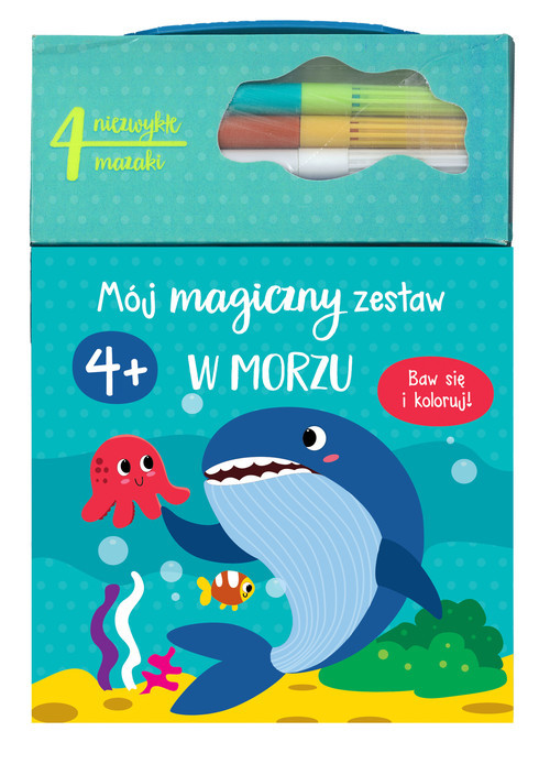 okładka Mój magiczny zestaw. W morzu książka