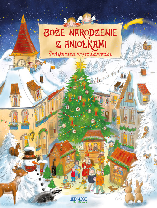 okładka Boże Narodzenie z aniołkami. Świąteczna wyszukiwanka książka