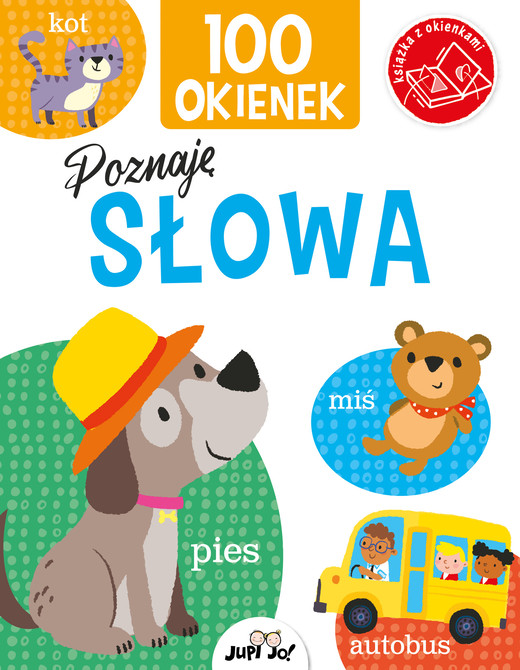 okładka Poznaję słowa. 100 okienek książka