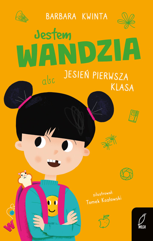 okładka Jestem Wandzia. Jesień pierwsza klasa. Wandzia książka