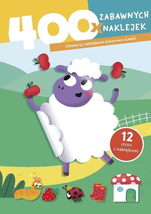 okładka Owieczka. 400 zabawnych naklejek książka