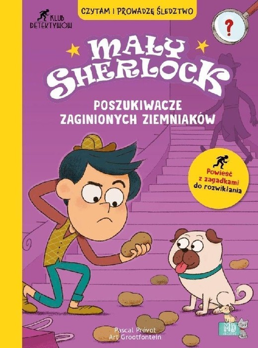 okładka Poszukiwacze zaginionych ziemniaków. Mały Sherlock książka