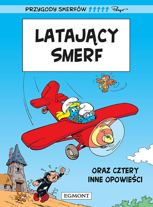 okładka Latający smerf. Smerfy Komiks książka