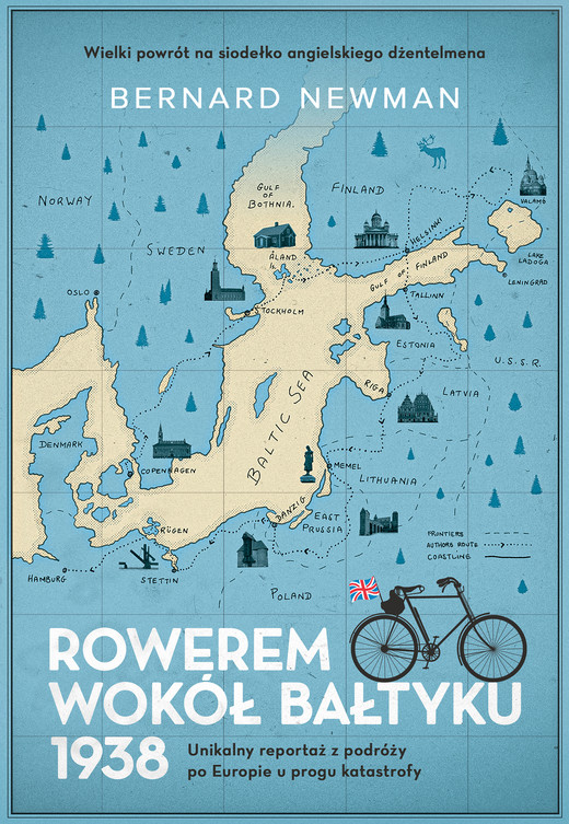 okładka Rowerem wokół Bałtyku 1938 ebook | epub, mobi | Bernard Newman