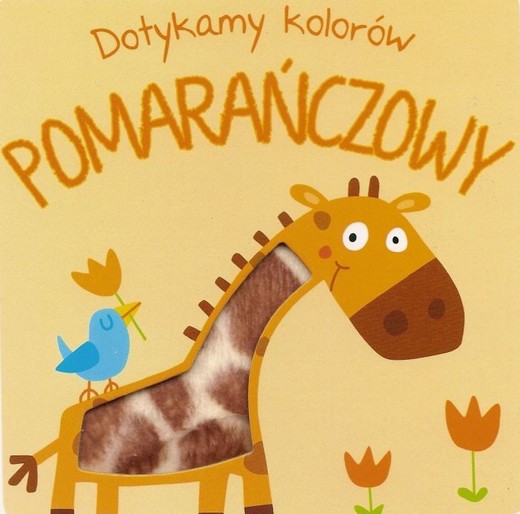 okładka Pomarańczowy. Dotykamy kolorów książka