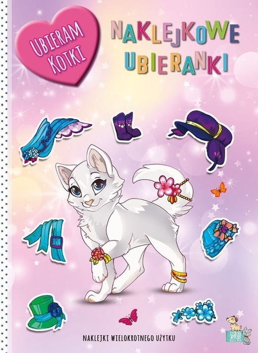 okładka Kotki. Naklejkowe ubieranki książka