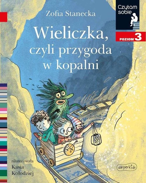 okładka Wieliczka, czyli przygoda w kopalni Czytam sobie Poziom 3 książka | Zofia Stanecka