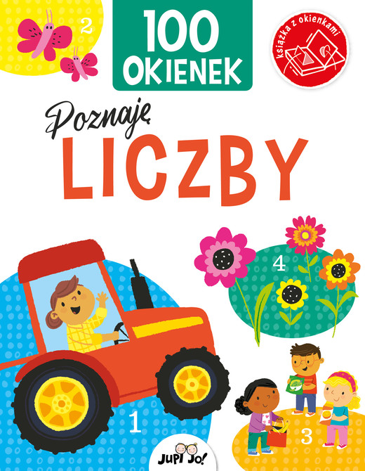 okładka Poznaję liczby. 100 okienek książka