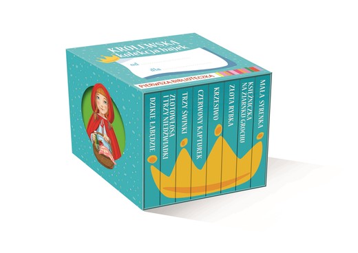 okładka Pakiet Pierwsza biblioteczka. Królewska kolekcja bajek książka