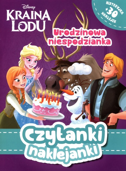 okładka Czytanki naklejanki Urodzinowa niespodzianka. książka