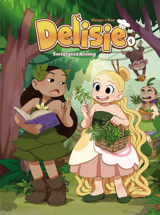 okładka Świątynia Aromy. Delisie. Tom 4 książka