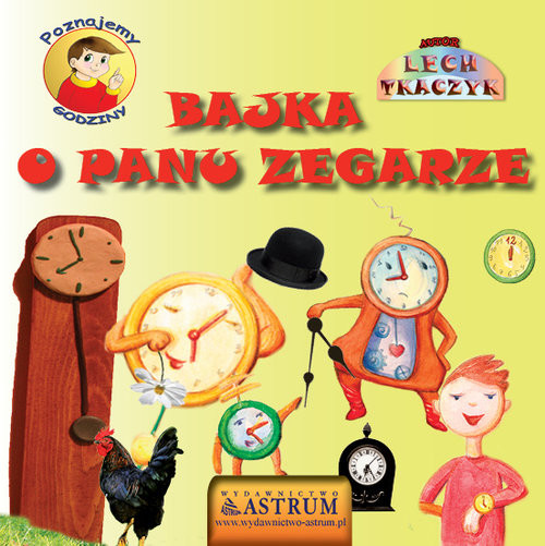 okładka Bajka o Panu Zegarze książka