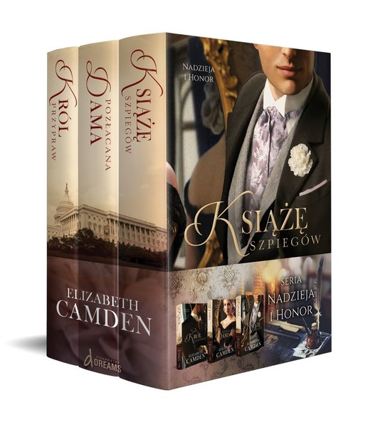 okładka Pakiet Nadzieja i honor. Tomy 1-3 książka