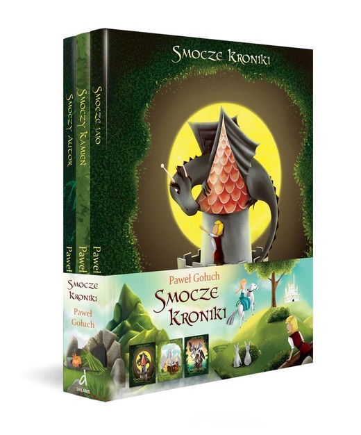 okładka Pakiet Smocze kroniki. Tomy 1-3 książka