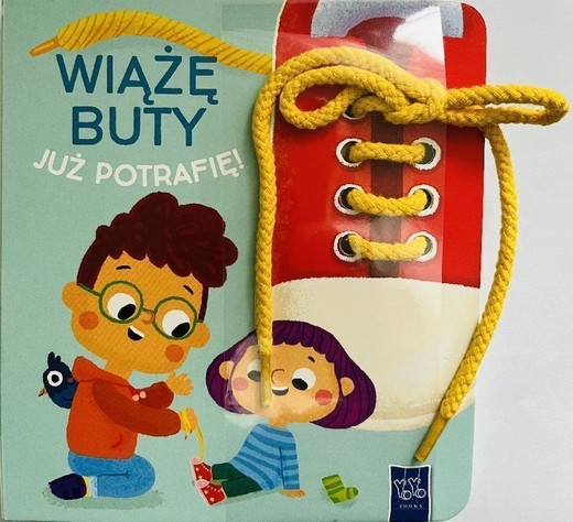 okładka Wiążę buty. Już potrafię! książka