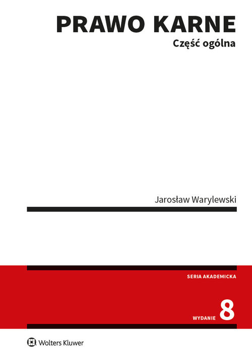 okładka Prawo karne. Część ogólna (wyd. 8/2020) książka
