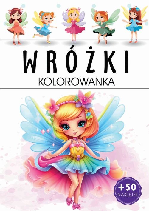 okładka Wróżki. Kolorowanka książka