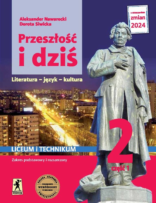okładka Nowa język polski przeszłość i dziś Romantyzm 2 część 1 zakres podstawowy i rozszerzony EDYCJA 2024 książka | Aleksander Nawarecki