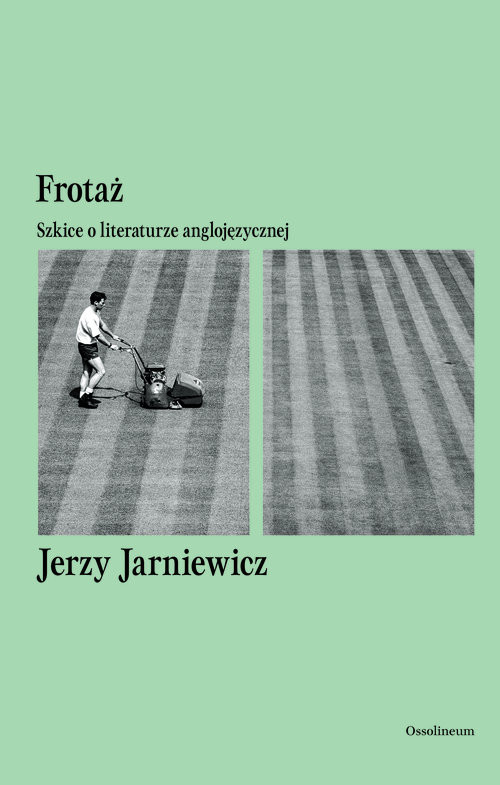 okładka Frotaż Szkice o literaturze anglojęzycznej książka | Jerzy Jarniewicz