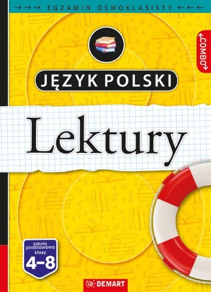 okładka Język polski. Lektury klasy 4-8. Repetytorium. Egzamin ósmoklasisty książka