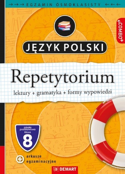 okładka Język polski. Repetytorium. Egzamin ósmoklasisty książka