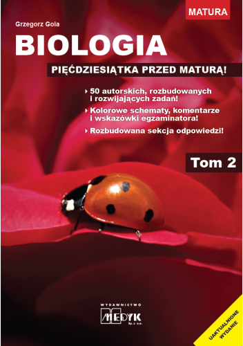 okładka Biologia pięćdziesiątka przed maturą Tom 2 książka