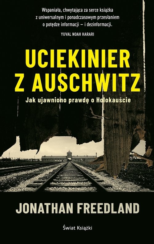 okładka Uciekinier z Auschwitz książka