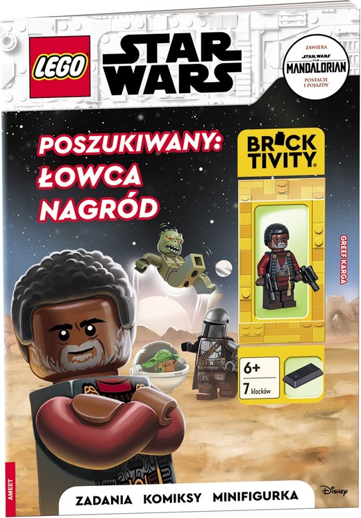 okładka Lego Star Wars poszukiwany łowca nagród LNC-6310P1 książka
