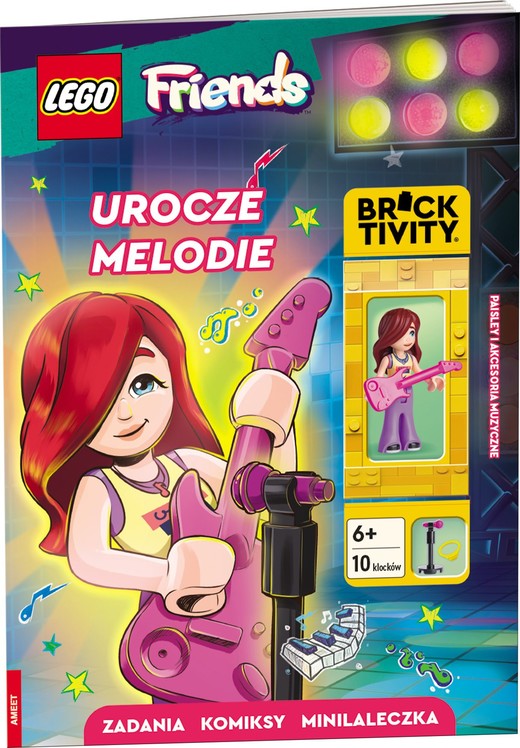 okładka Lego Friends Urocze melodie LNC-6162 książka