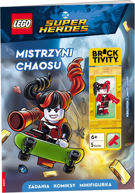 okładka Lego DC Comics Super Heroes Mistrzyni Chaosu LNC-6460P1 książka