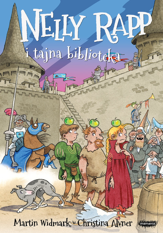 okładka Nelly Rapp i tajna biblioteka książka