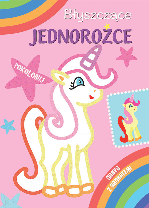 okładka Błyszczące jednorożce książka