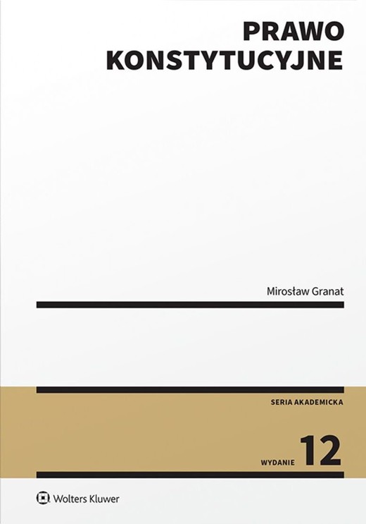 okładka Prawo konstytucyjne książka | Mirosław Granat