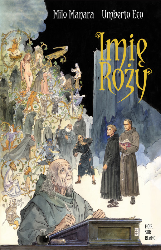 okładka Imię róży. Powieść graficzna. Tom 1 książka | Milo Manara