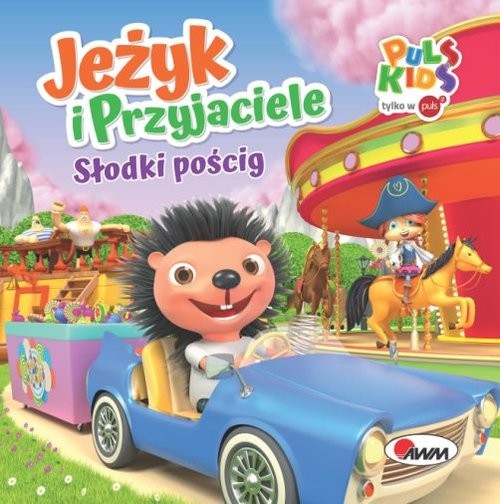 okładka Jeżyk i przyjaciele Słodki pościg książka