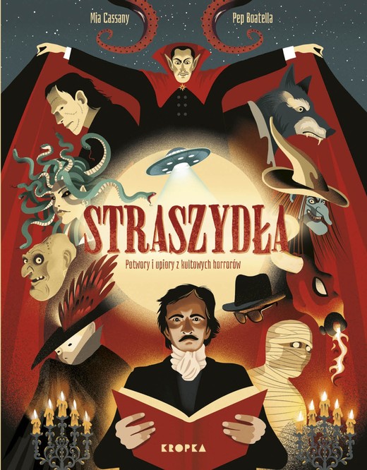 okładka Straszydła. Potwory i upiory z kultowych horrorów książka