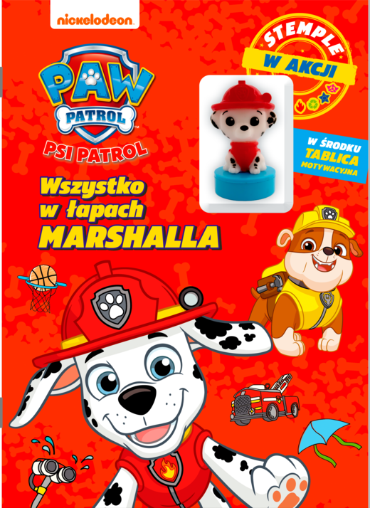 okładka Marshall. Psi Patrol. Stemple w akcji książka