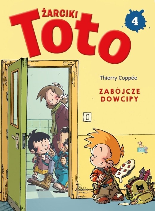 okładka Zabójcze dowcipy. Żarciki Toto. Komiks. Tom 4 książka