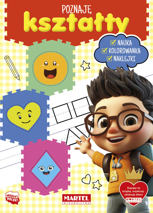 okładka Poznaję kształty książka