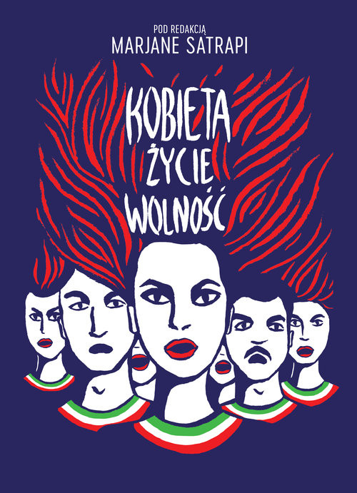 okładka Kobieta życie wolność książka | Marjane Satrapi